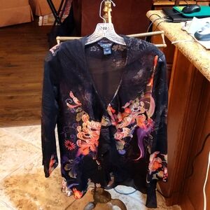 Citron women blouse 65 % cotton 35 % silk